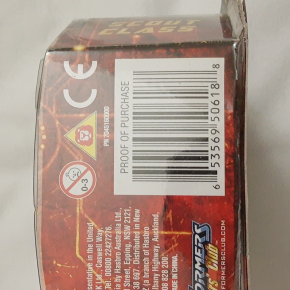 Transformers Scout Class Action Figure Backstop FACTORY SEALED w Box Damage - Picture 8 of 15